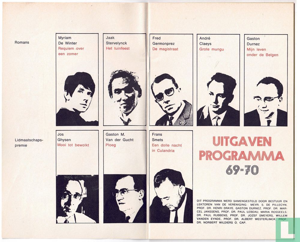 Uitgavenprogramma 69-70