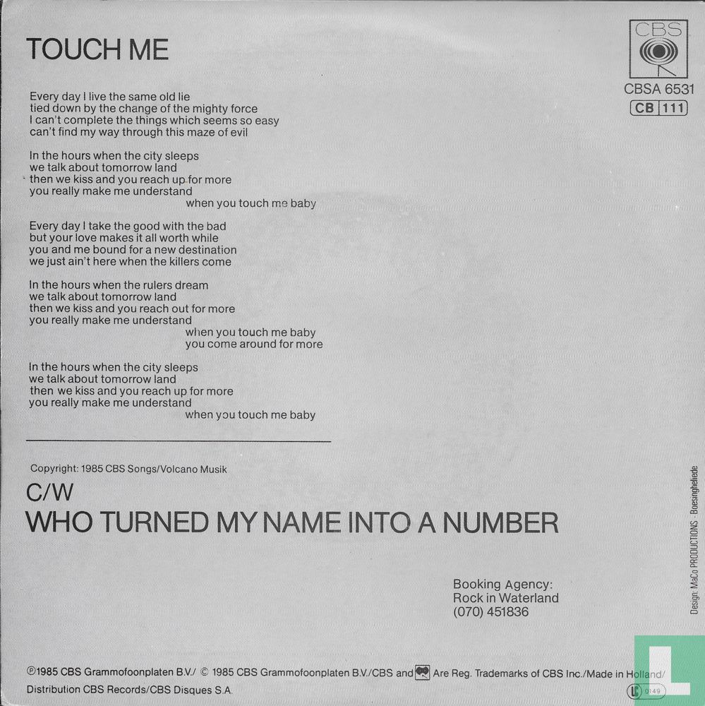 Touch me