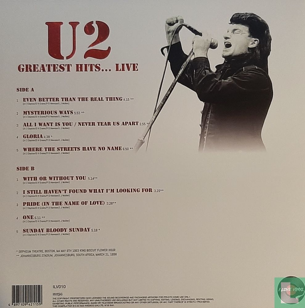 Greatest Hits ... Live