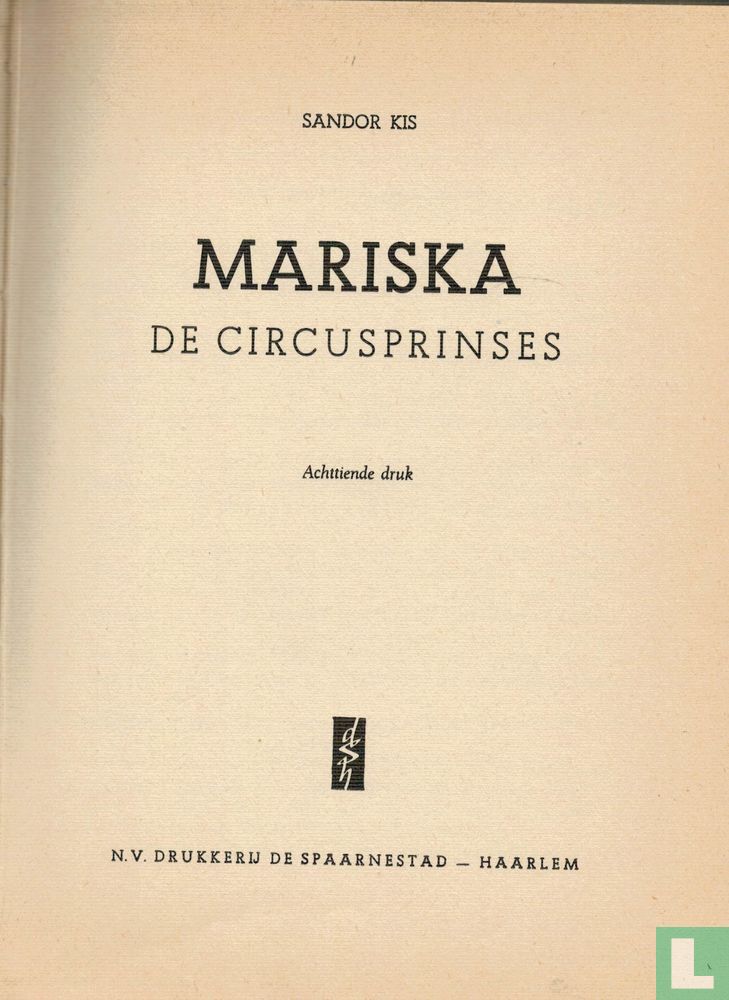Mariska de circusprinses