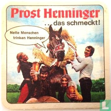 Prost Henninger / Export Bier 9 cm