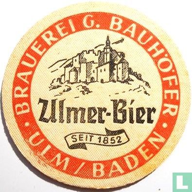 Bitte noch ein Ulmer Bier