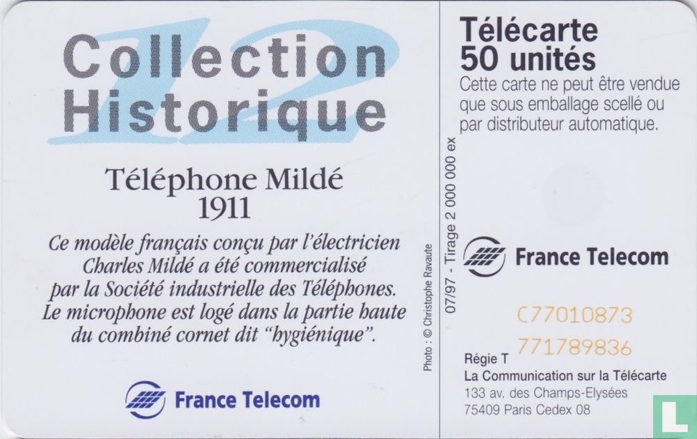 Téléphone Mildé