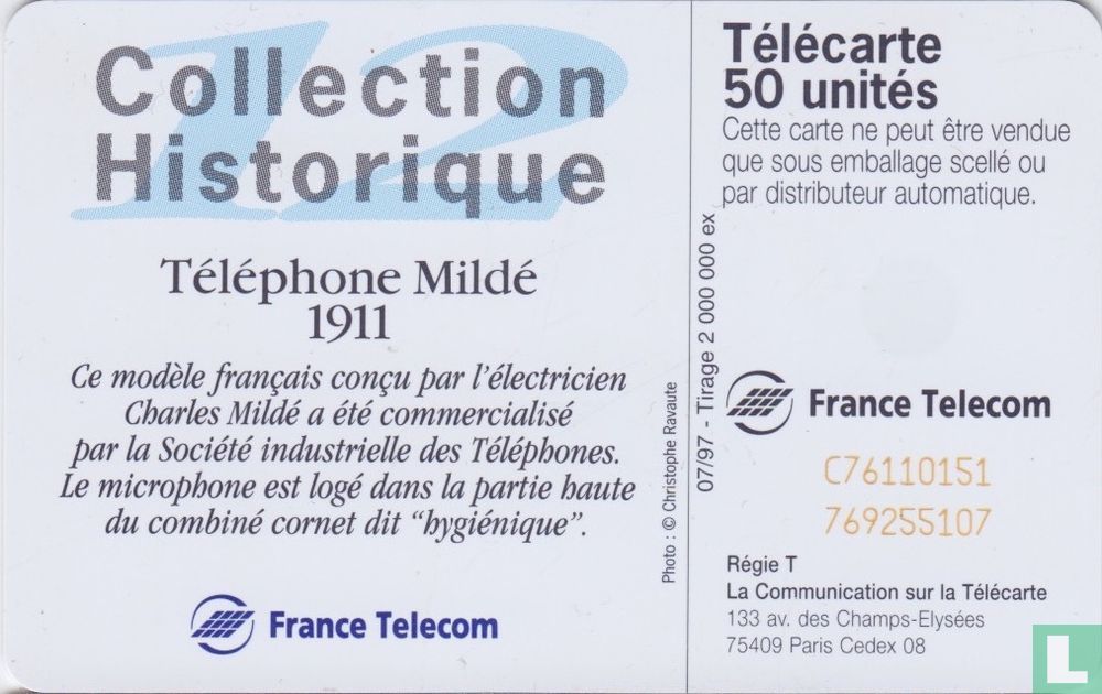 Téléphone Mildé