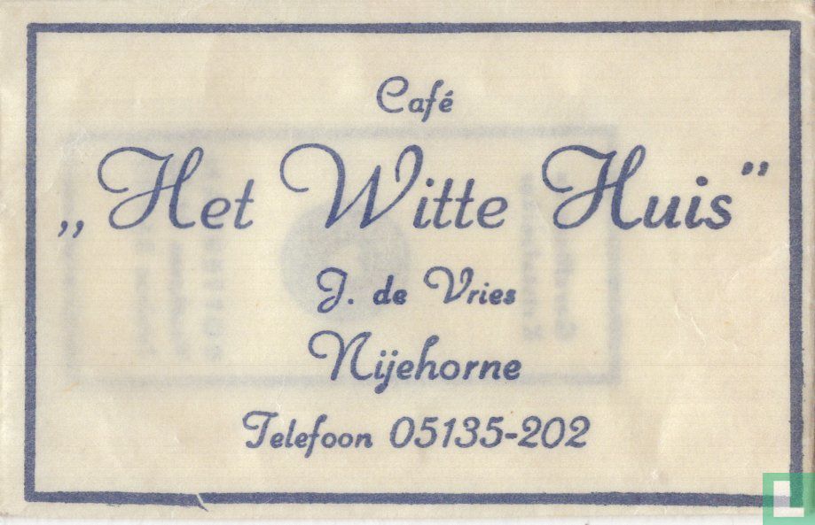 Café "Het Witte Huis"