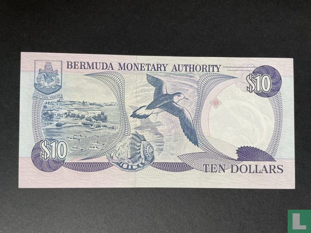 Bermuda 10 dollars 1993