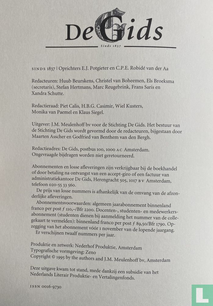 De Gids [literatuur] 9