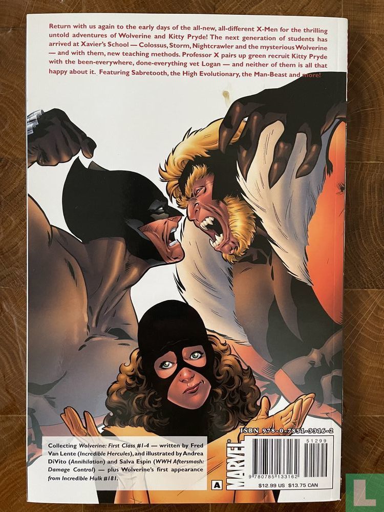 Wolverine First Class, Volume 1: The Rookie