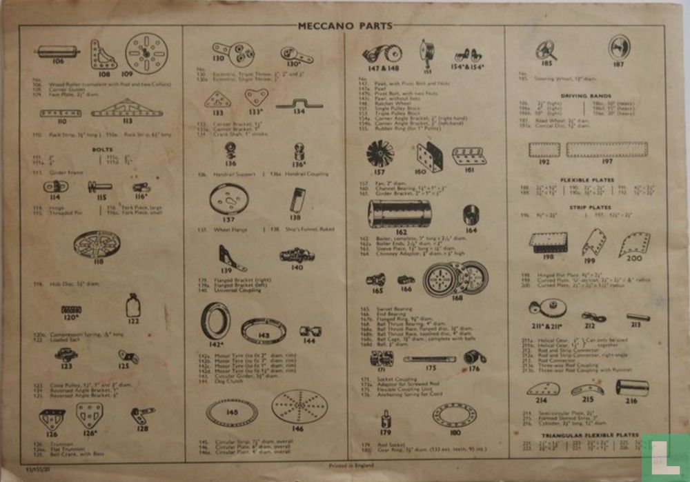 Meccano Instructions 55.4A