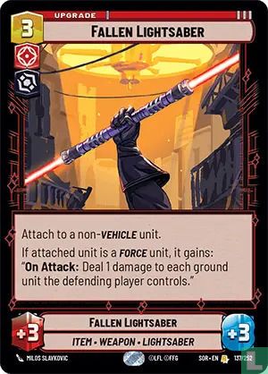 Fallen Lightsaber