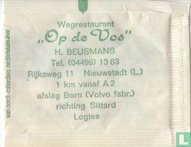 Wegestaurant "Op de Vos"