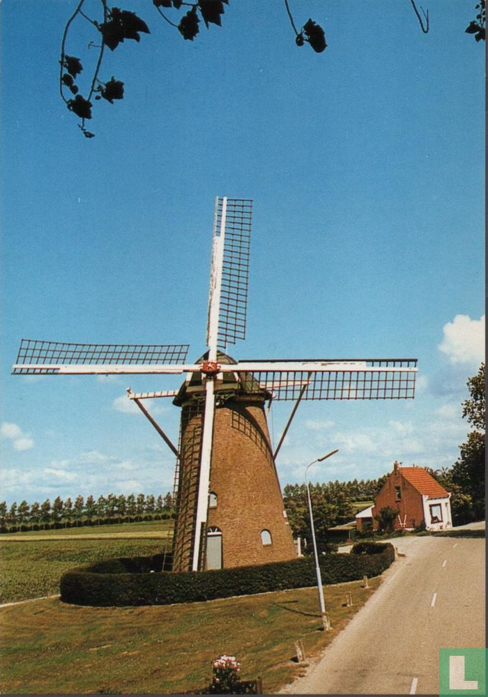 DEN BOMMEL, Molen anno 1735.