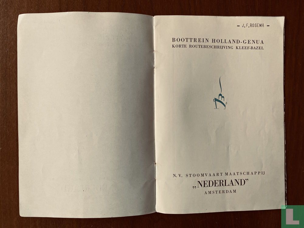 Boottrein Holland-Genua