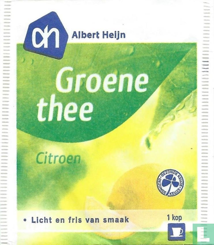 Groene thee Citroen
