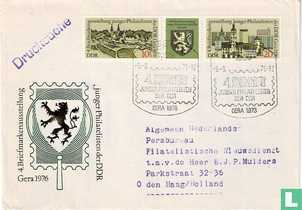 Postzegeltentoonstelling Gera