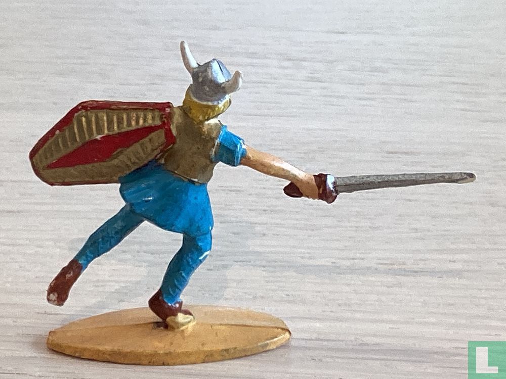 Gaule avec épée et bouclier