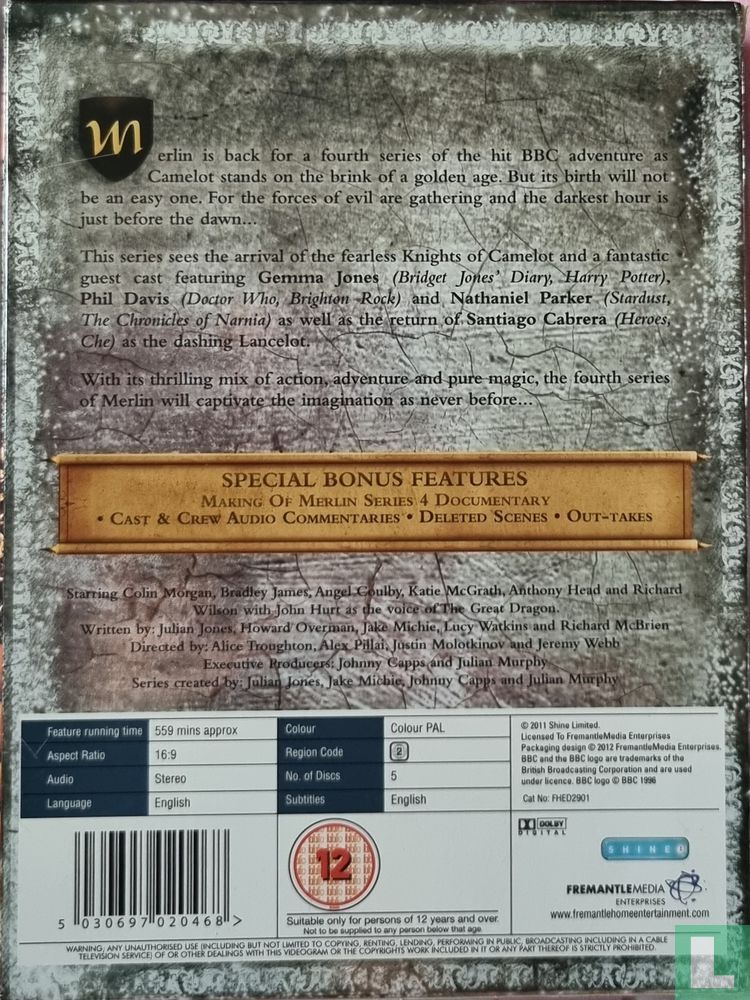 Merlin: The Complete Fourth Series