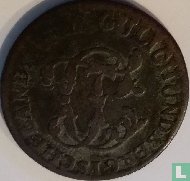 Jülich-Berg ½ stüber 1774