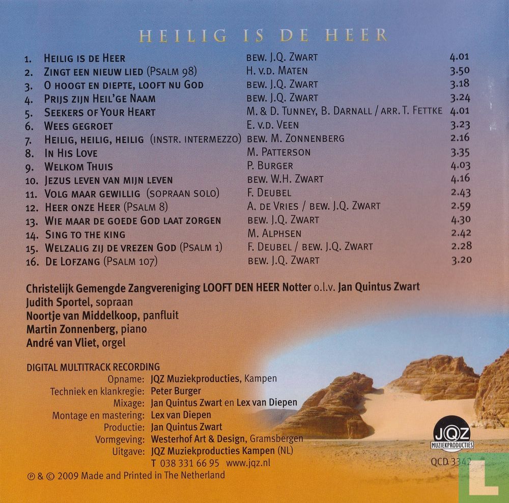 Heilig is de Heer'
