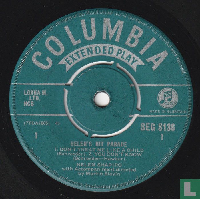 Helen's Hit Parade