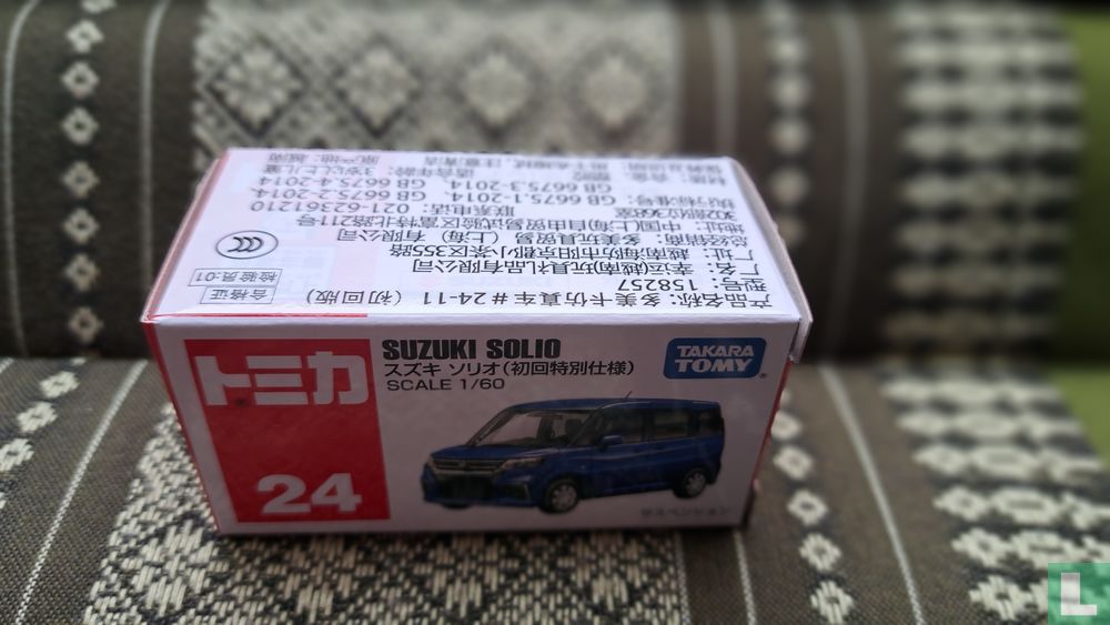 Voiture Miniature Tomica Takara Tomy - Suzuki Solio 1ère Génération - Échelle 1/60, Neuve