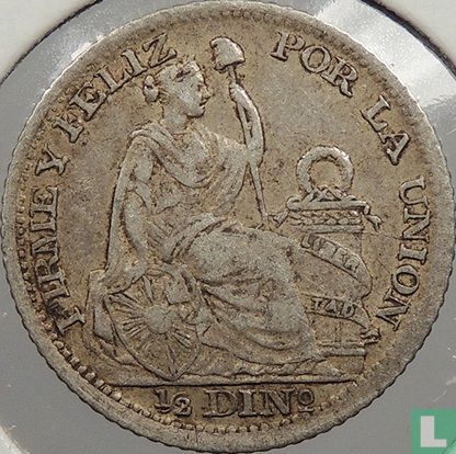 Peru ½ dinero 1892