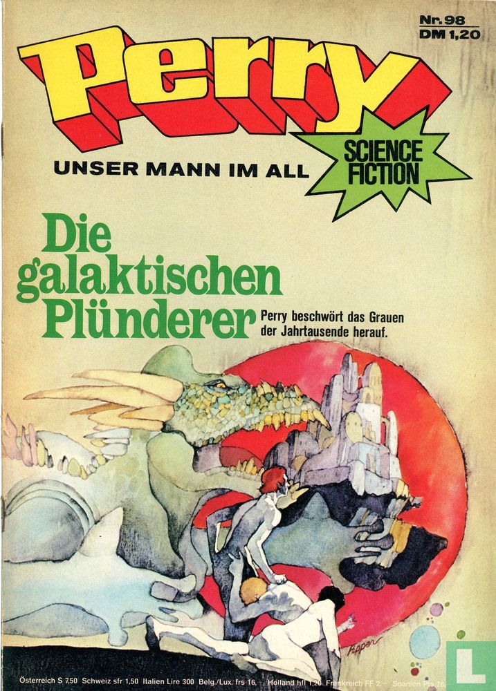 Perry Rhodan Collection Die galaktischen Plünderer 98 (1974) - Perry Rhodan - LastDodo