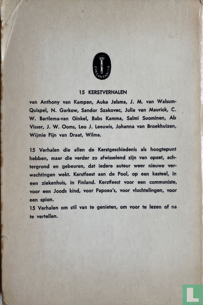 15 Kerstverhalen