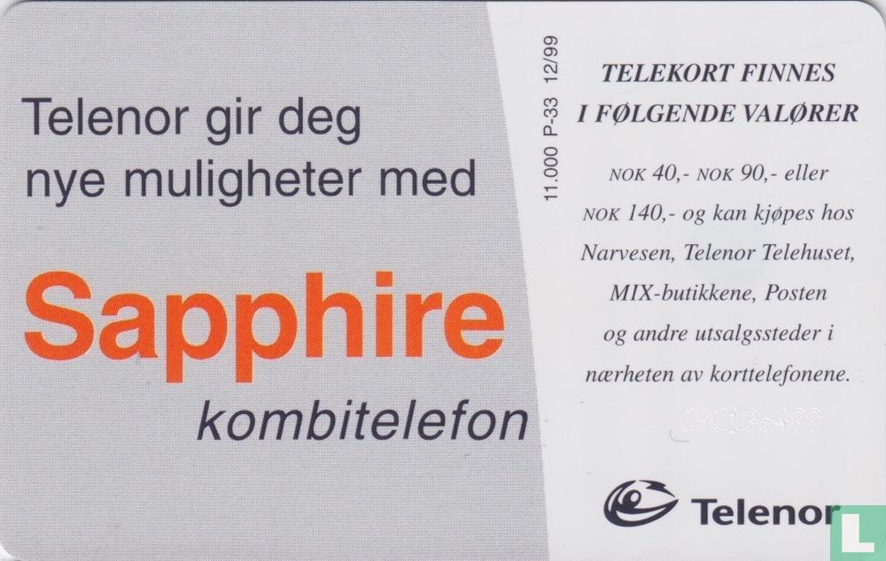 Sapphire kombitelefon