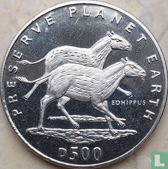 Bosnië en Herzegovina 500 dinara 1994 "Eohippus"