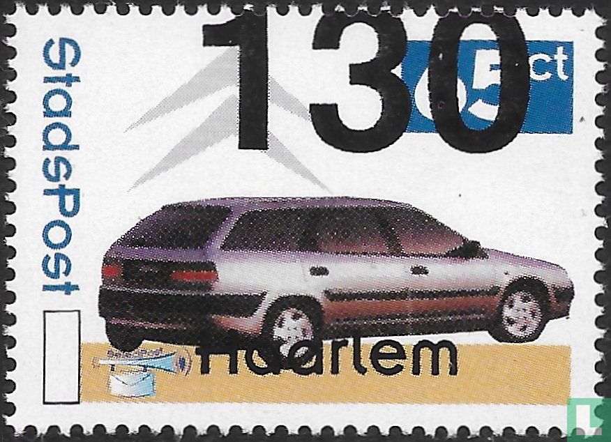 Stamps with overprint