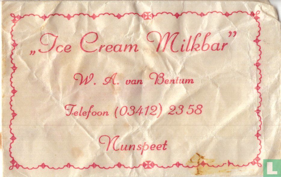 "Ice Cream Milkbar"