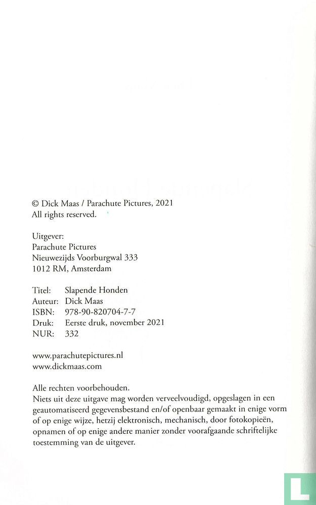 Slapende Honden