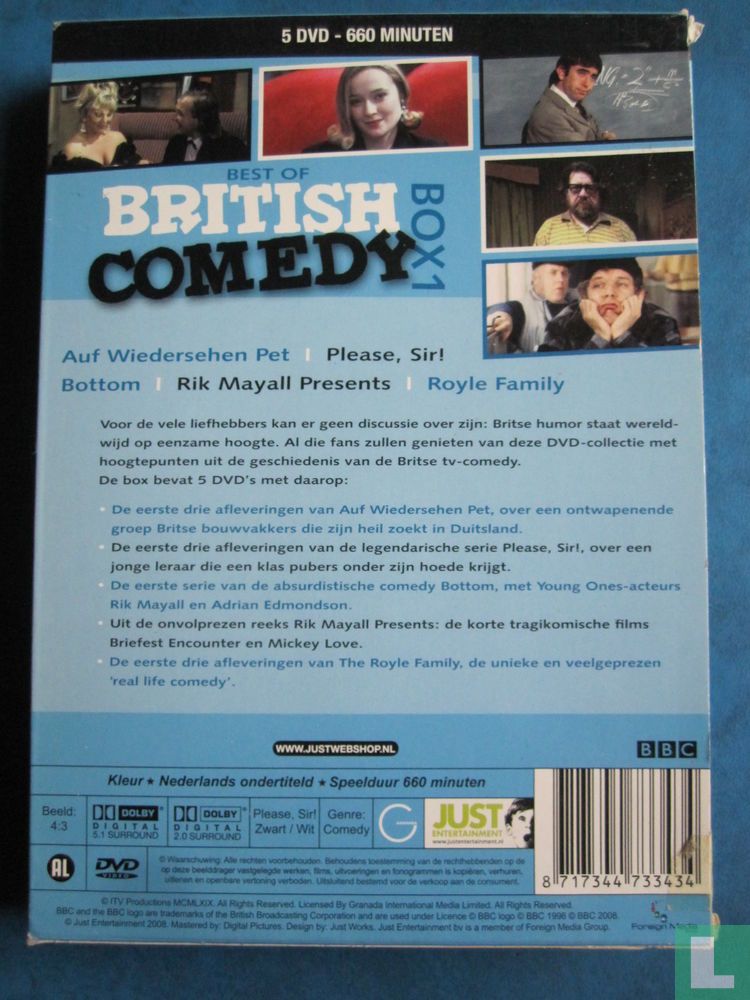 Best of British Comedy box 1 DVD - DVD - LastDodo
