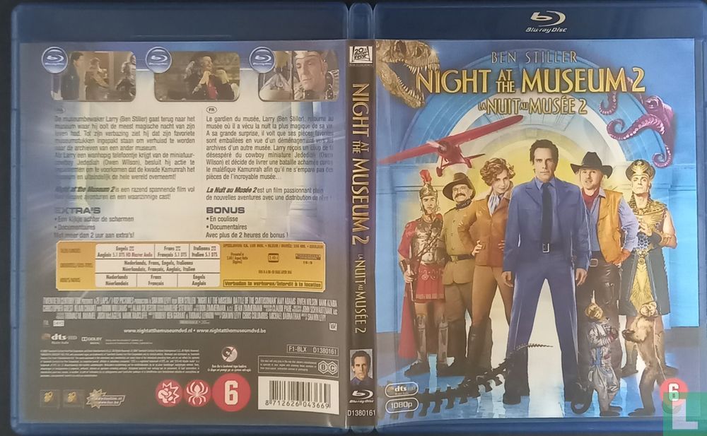 Night at the Museum 2 / La Nuit au Musée 2 Blu (2009) - Blu-ray - LastDodo
