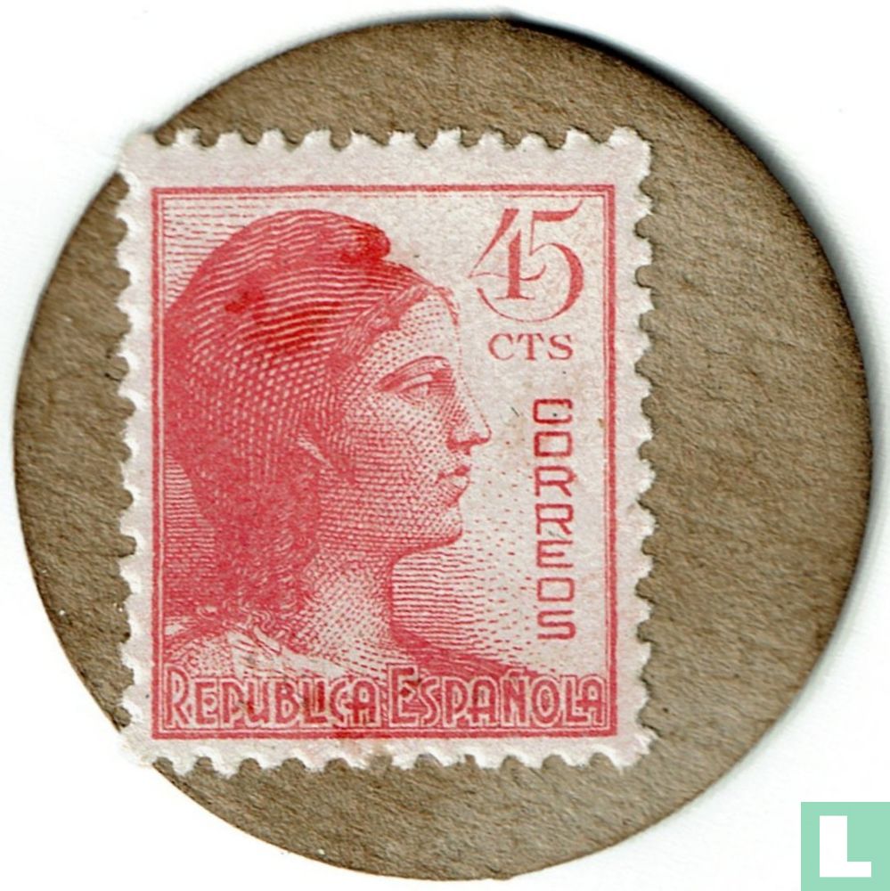 Moià 45 centimos ND (1937)