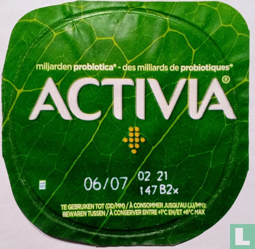 Danone Activia probiotiques "flèche"