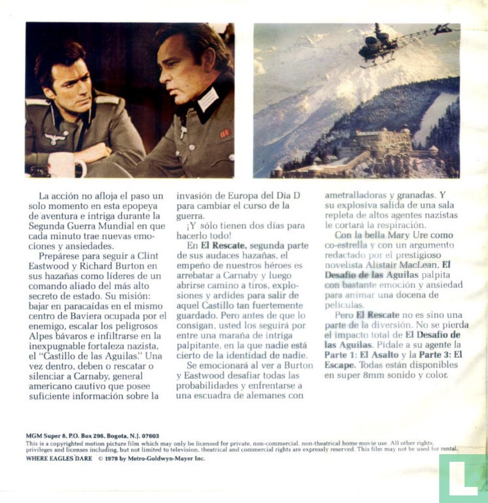 El Desafio de las Aguilas Parte 2: El Rescate