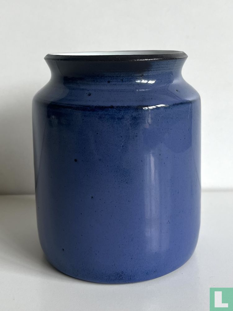 Vase 9 - blau