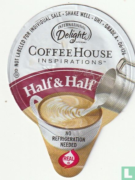 Delight Coffeehouse Half & half