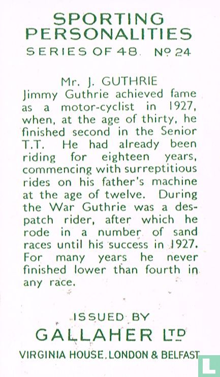 Mr. J. Guthrie