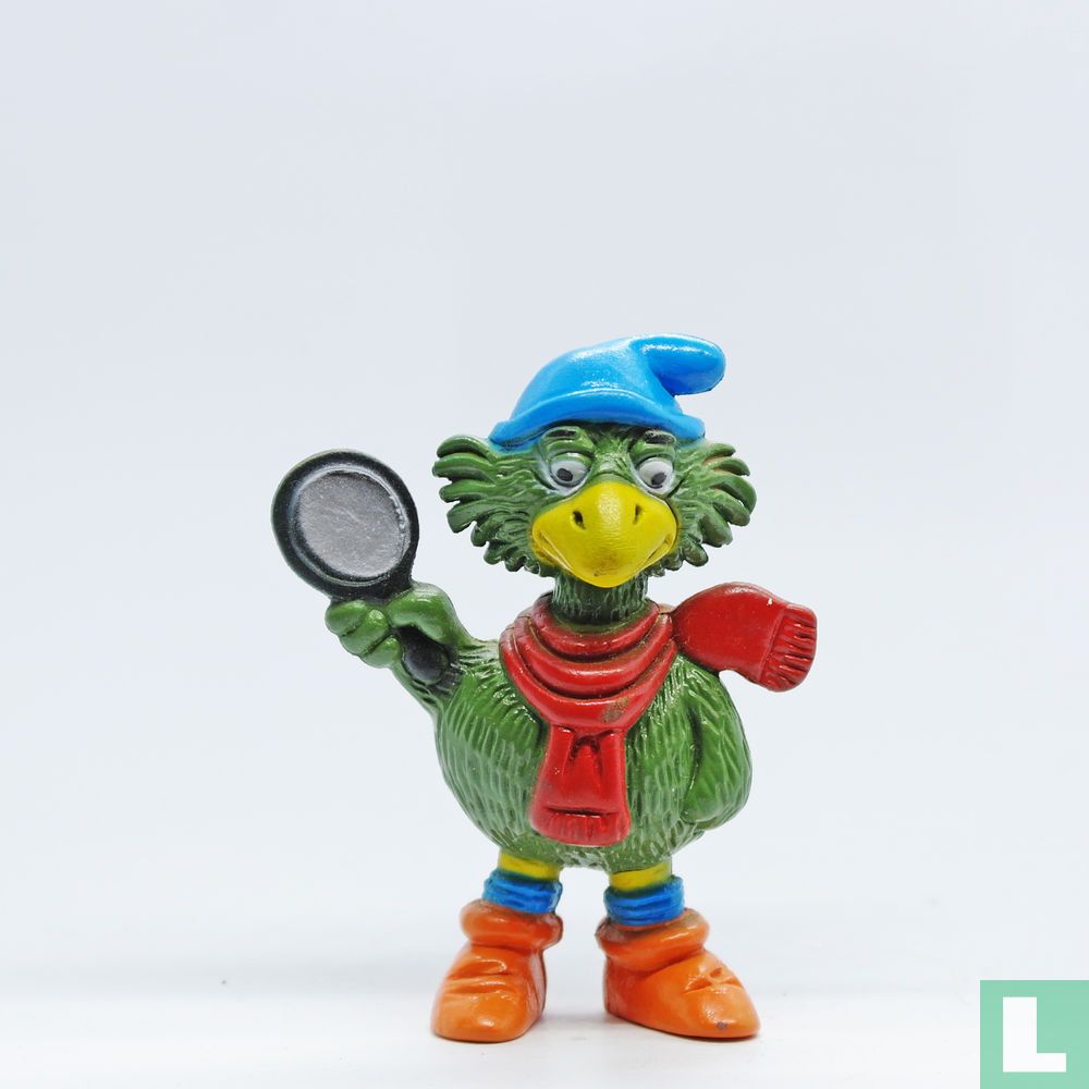 Oiseau avec miroir
