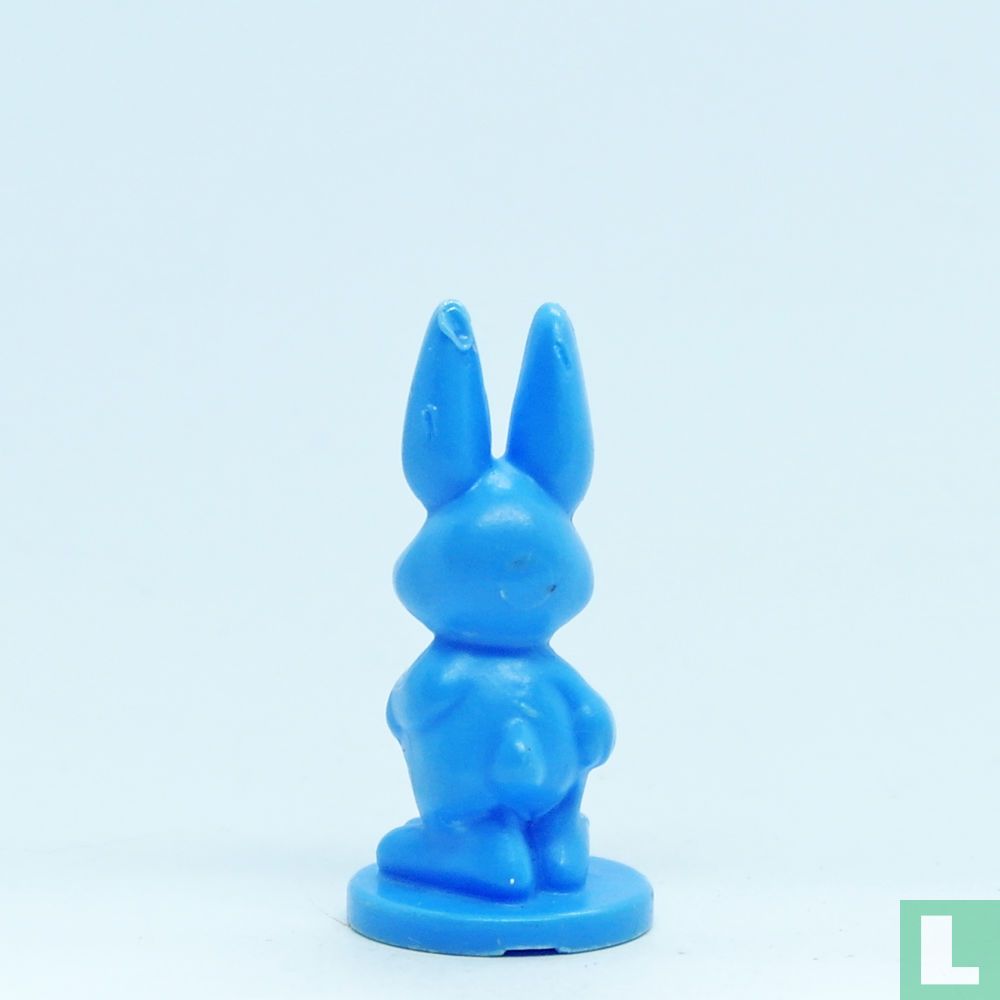 Lustiger Hase-Bauer (blau)