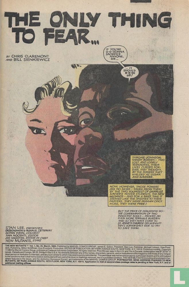 The New Mutants 25