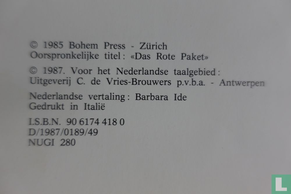 Het rode pakje