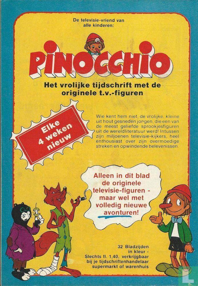 Geboorte van Pinocchio
