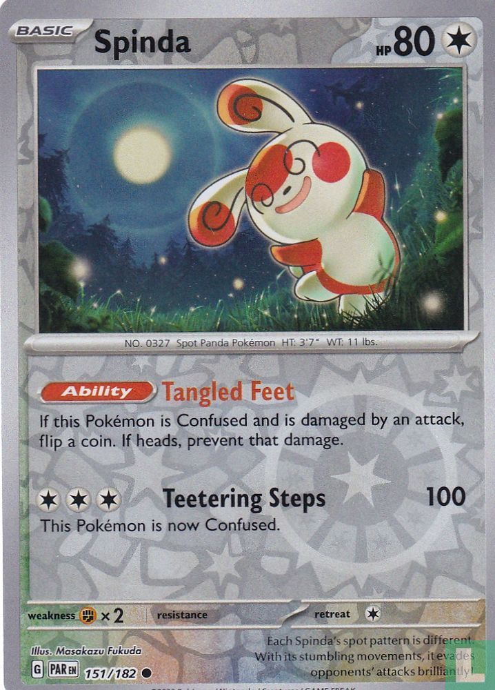 Spinda (reverse holo)