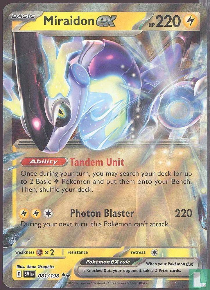 Miraidon Ex [Full Art]