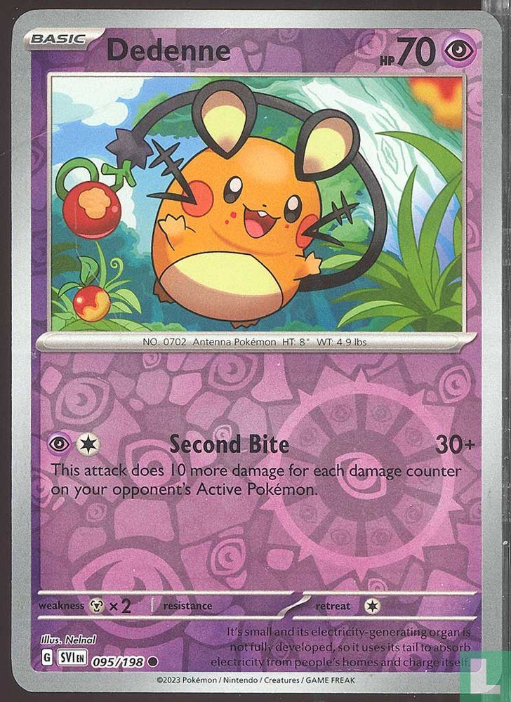 Dedenne [Reversed Holo]