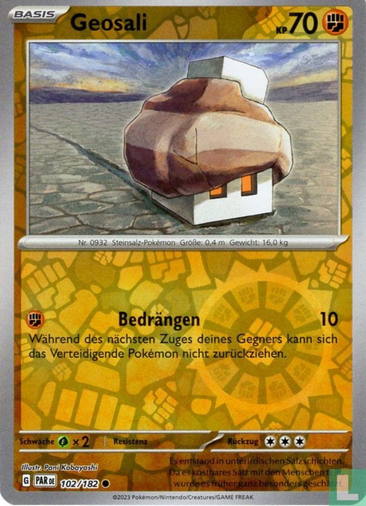 Geosali (reverse holo)